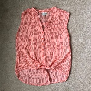 Perfect shirt for a pop of orange!